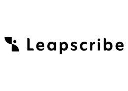 Leapscribe logotyp svart